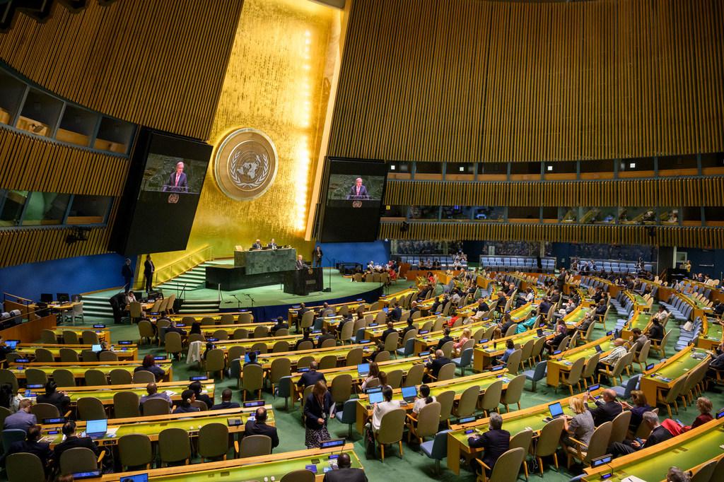 A wide view of the General Assembly. (file photo)
